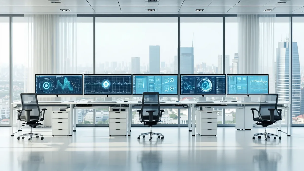 Lenspathio engineering workspace in downtown Denver